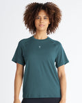 Women's Aion-Lite™ Relaxed Tee "Cross" - Teal