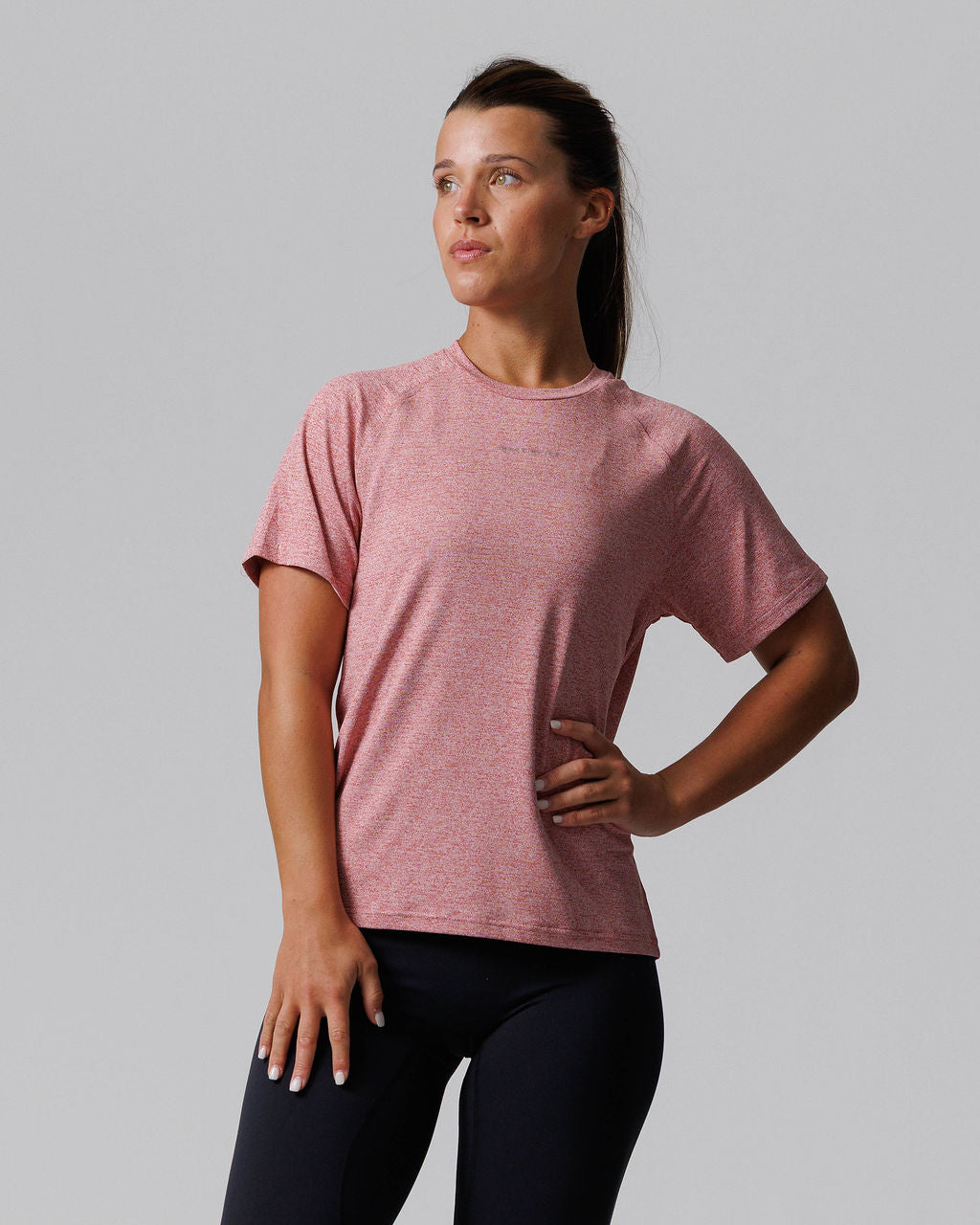 Women's Aion-Lite™ Relaxed Tee - Red Rock Marl