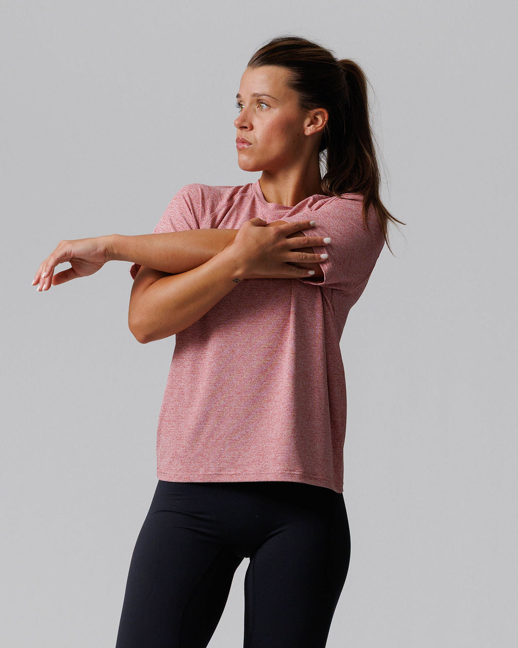 Women's Aion-Lite™ Relaxed Tee - Red Rock Marl